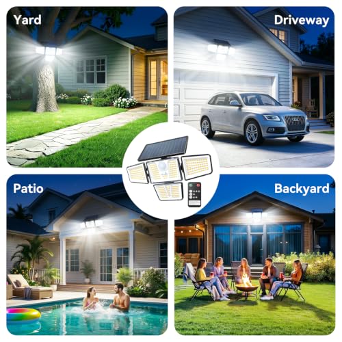 Solar Flood Lights (3 Count)