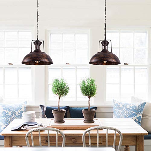 16.14" Farmhouse Pendant Light