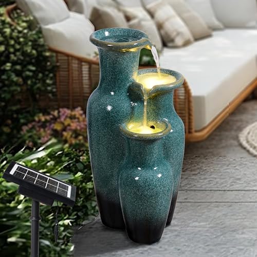 Solar Outdoor Water Fountain