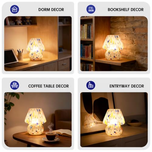 Table Lamp Mushroom lamp Blue