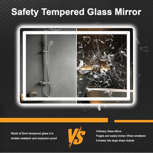 LED Bathroom Vanity Mirror with Lights