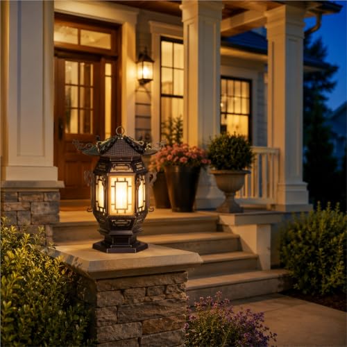 Vintage Outdoor Pillar Light