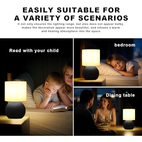 Modern Small Table Lamp Set of 2 (2 Count)