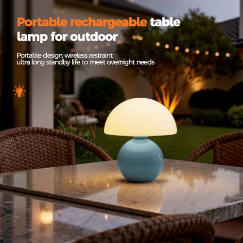 Mushroom Lamp Table Lamp for Bedroom