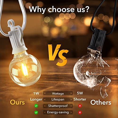 Outdoor String Lights (25 Count)