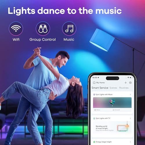 Matter Smart Light Bulb (4 Count)