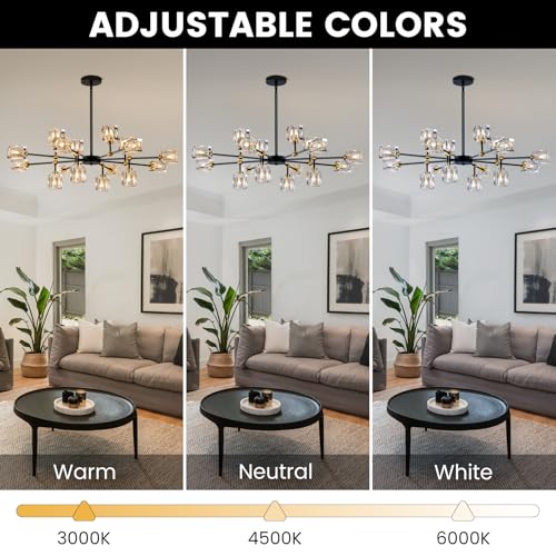 Crystal Sputnik Chandelier with 16