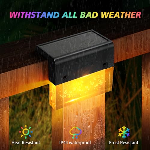 Solar Deck Lights (6 Count)