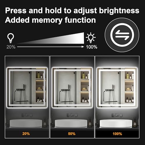 LED Bathroom Mirror with Lights