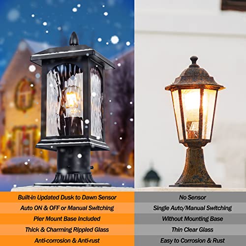 Dusk to Dawn Outdoor Post Lights