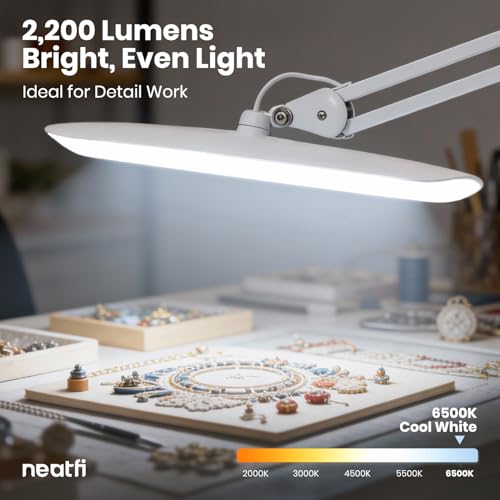XL 2200 Lumens 24W LED Desk Lamp