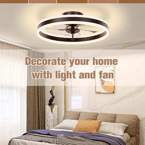 Low Profile Ceiling Fans with Lights and Remote