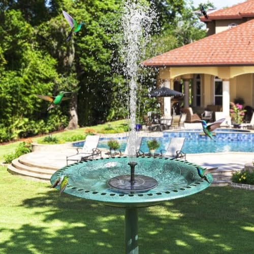 Solar Fountain Water Pump for Bird Bath
