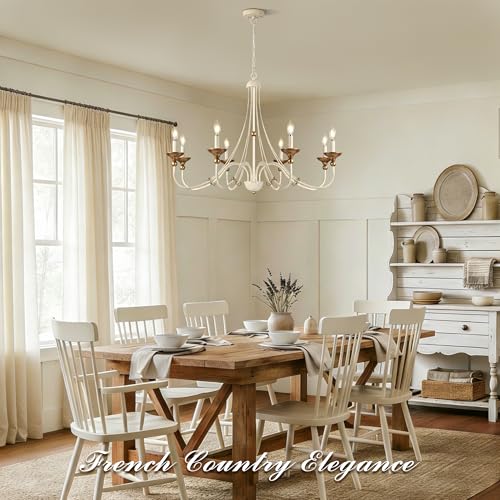 37.4" Large French Country Chandelier