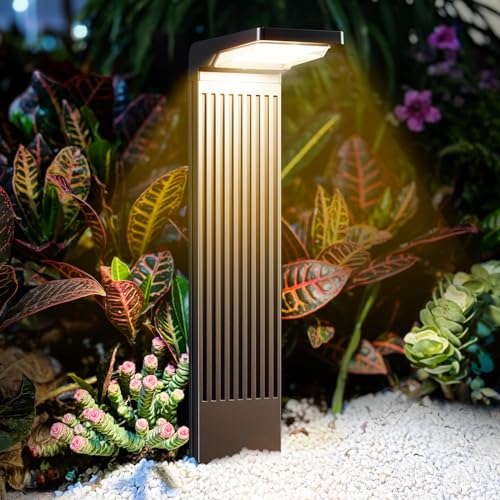 Solar Pathway Lights Outdoor Warm (6 Count)