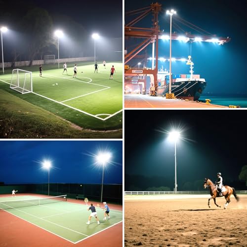 400W LED Stadium Lights 56000LM Arena Field Flood Light 6500K