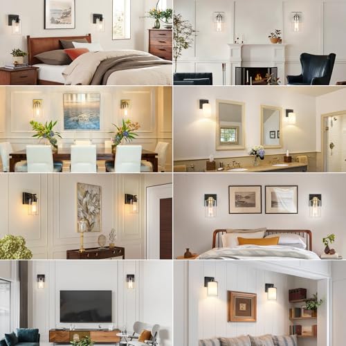Set of 2 Wall Sconces for Bathroom (2 Count)