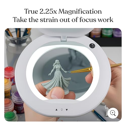 LightView Pro Magnifying Glass with Stand and Light