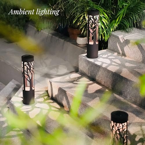 4Pack Solar Pathway Lights Outdoor (4 Count)