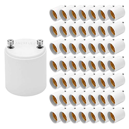 GU24 to E26 E27 Adapter 50 (50 Count)