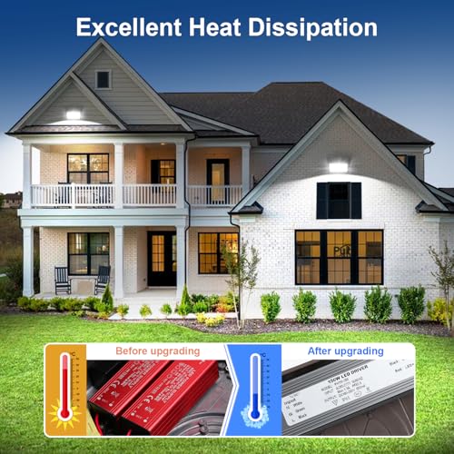 150W LED Wall Pack with Photocell Dusk to Dawn Outdoor Lighting
