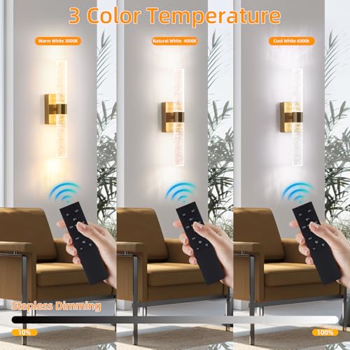 20000mAh Battery Operated Wall Sconces