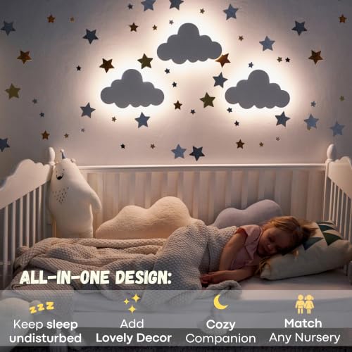 Cloud Night Light for Nursery Decor