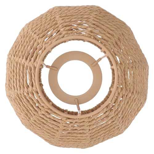 Lampshade for Cover Table Lamp Rattan Lamp Pendant Light Vintage Hanging Lighter Cafe Restaurant Home Decor Retro Lampshade