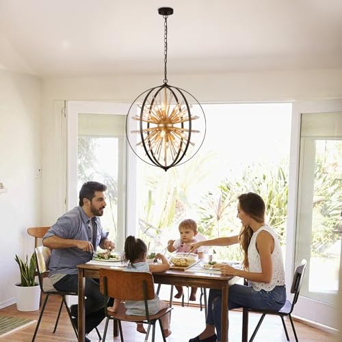Modern Sputnik Chandelier (12 Count)