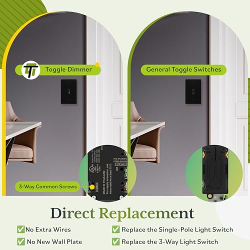 Toggle Dimmer Switch for LED