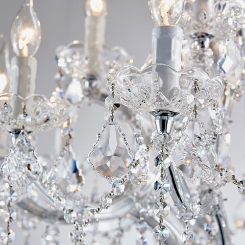 Modern Chrome Chandelier Light Fixture