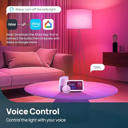 Smart Light Bulbs (4 Count)