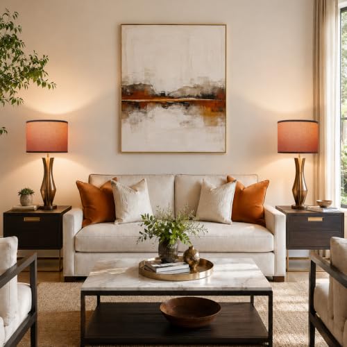 Drum Lampshades Set of 2 (2 Count)