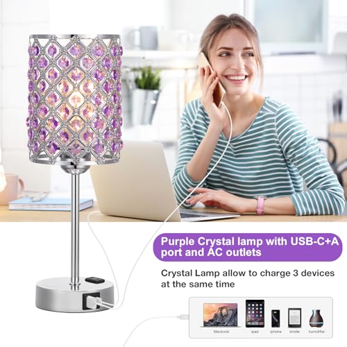 Crystal Lamps for Night Stands