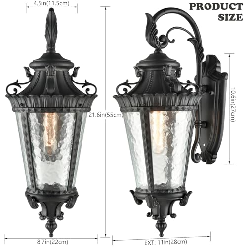 Black Outdoor Wall Light Fixtures