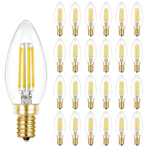 Candelabra Light Bulbs 40W Eq (24 Count)