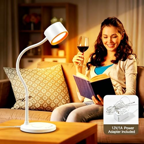 Desk lamp with 2 USB Charging Ports