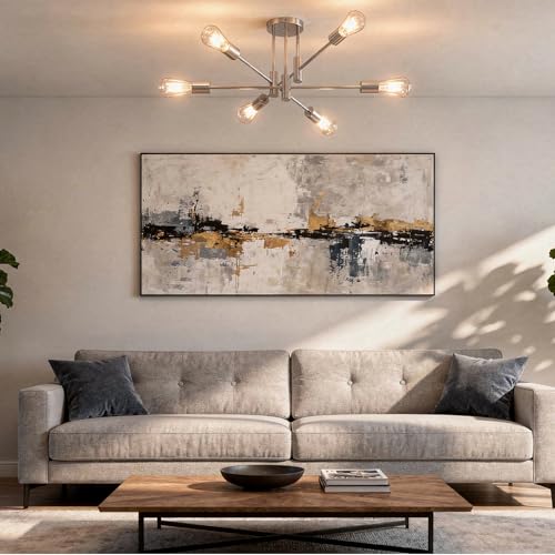 Modern Sputnik Chandelier