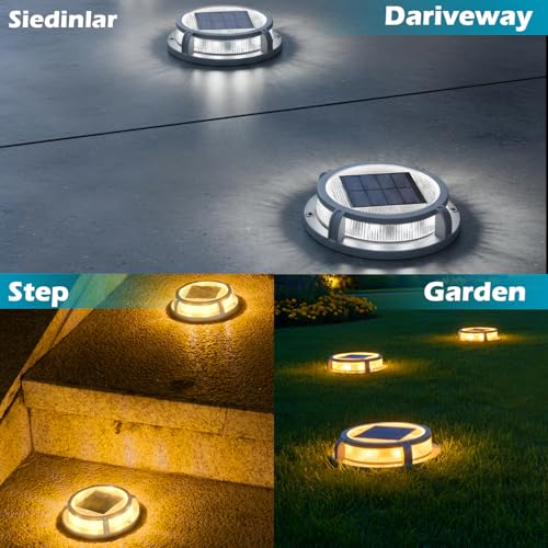 Solar Deck Lights Outdoor 2 (12 Count)