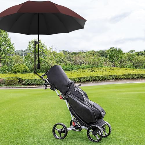 UPF 50+ Beach Umbrella with Adjustable Universal Clamp