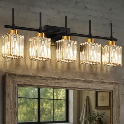 Modern Crystal Bathroom Vanity Light 5