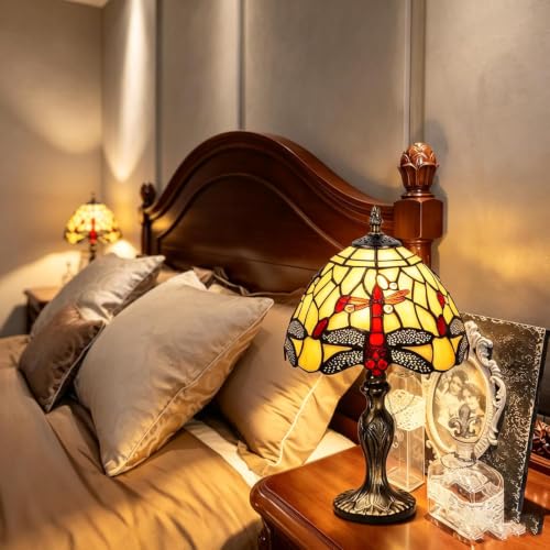 8'' Stained Glass Table Lamp