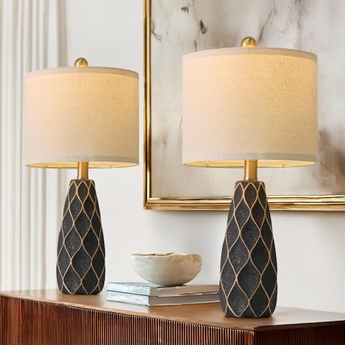 Samll Table Lamps Set of 2 for Living Room