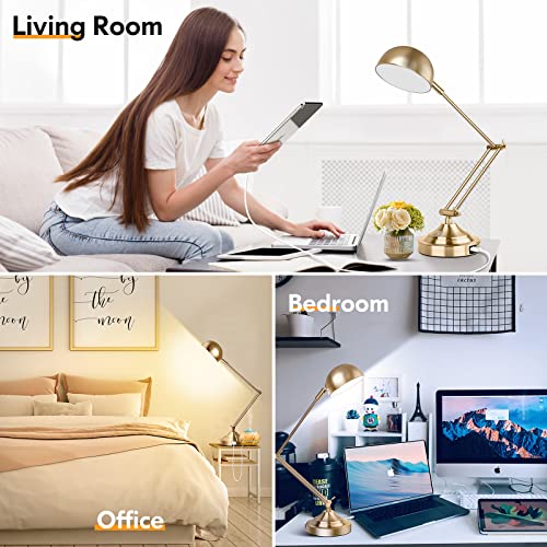 Architect Gold Desk Lamp