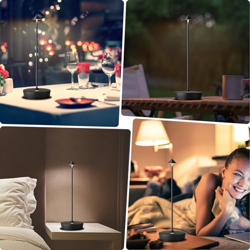 2Pack Rechargeable Cordless Table Lamp (2 Count)