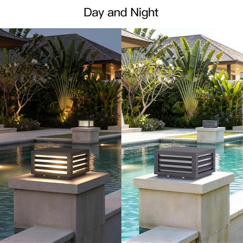 Glass Post Lights Outdoor