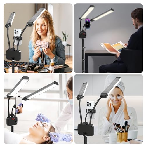 Selfie Light with 75'' Tripod Stand
