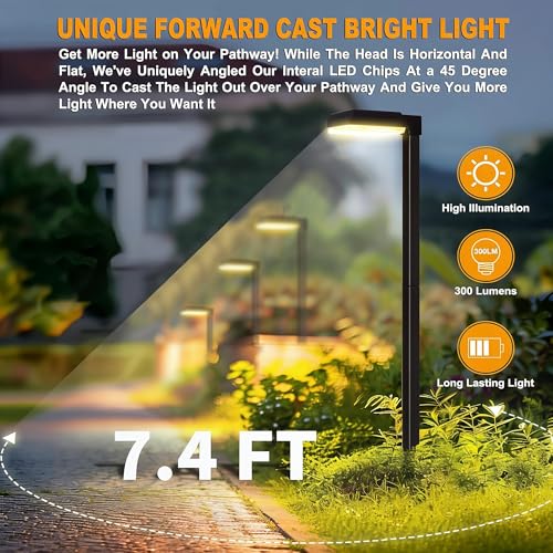 Bobcat Solar Pathway Lights 300LM 2 (6 Count)
