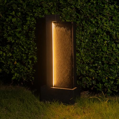 39.76" H Outdoor Water Fountain Made with Eco
