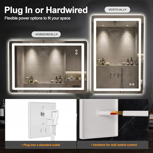 LED Bathroom Mirror with Lights